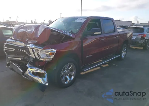 2019 Ram 1500 Big Horn/Lone Star 4X2 5'7 Box from USA, damaged, VIN 1C6RREFT5KN813830